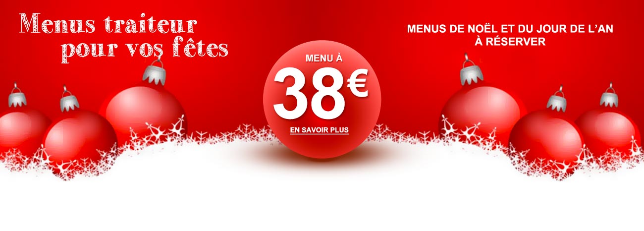 traiteur pour Noel 2025 et le Jour de l'An 2025